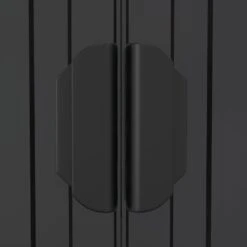 VIDAXL Abri De Jardin Anthracite 192x523x223 Cm Acier Galvanisé -VerdeLuxe 6455842a017248.42113114