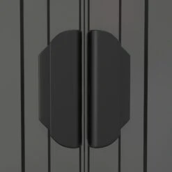 VIDAXL Abri De Jardin Gris Clair 192x357x223 Cm Acier Galvanisé -VerdeLuxe 6455842e832260.04432193