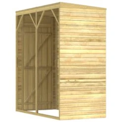 VIDAXL Abri De Stockage De Jardin 100x210x218 Cm Bois De Pin Imprégné -VerdeLuxe 64558436f0b760.92708674