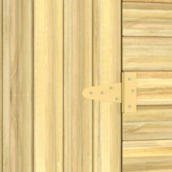 VIDAXL Abri De Stockage De Jardin 100x210x218 Cm Bois De Pin Imprégné -VerdeLuxe 6455843709b874.51938189