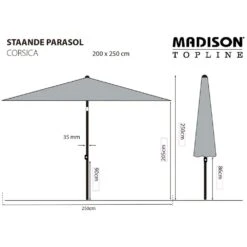 Madison Parasol Corsica 200x250 Cm écru 14 Madison Parasol Corsica 200x250 Cm écru -VerdeLuxe 645801fe798c44.95379696