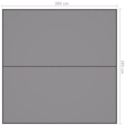 VIDAXL Bâche D'extérieur 3x2,85 M Gris 15 VIDAXL Bâche D'extérieur 3x2,85 M Gris -VerdeLuxe 64580206d957d9.86829732