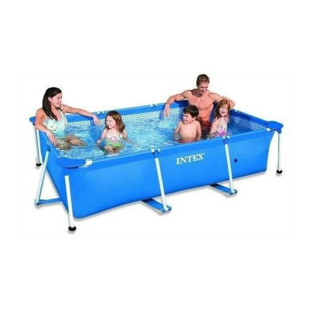 Intex Piscine Tubulaire Metal Frame Junior Rectangulaire 2,20 X 1,50 X 0,60 M 5 Intex Piscine Tubulaire Metal Frame Junior Rectangulaire 2,20 X 1,50 X 0,60 M – Image 3