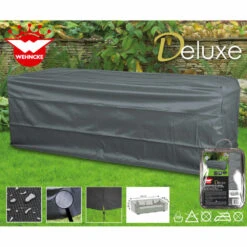 Happy People Housse Pour Salon De Jardin Deluxe 220x80x80 Cm Gris -VerdeLuxe 645a96aa18caf1.07894479