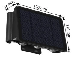 Applique Solaire 5 Faisceaux : 2 Up & 3 Down - Blanc Chaud 3000°k 150lm - Bf Light -VerdeLuxe 645b8d266d1ae9.98232607
