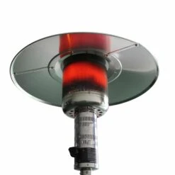 Chauffage D'extérieur Gaz 12.5kw - Finland - Parasol Chauffant En Acier Inoxydable. Réglable. Porte En Façade. Roulettes Et Housse -VerdeLuxe 645b9077912840.01482038