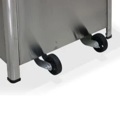 Parasol Chauffant Au Gaz Pyramide - Greenland Avec Housse De Protection Grise - Chauffage D'extérieur 11.2kw En Acier Inoxydable. -VerdeLuxe 645b9087b10ac7.50964181