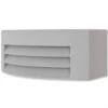 VIDAXL Applique Murale Extérieure Aluminium Gris -VerdeLuxe 645e86f80d2982.52359323