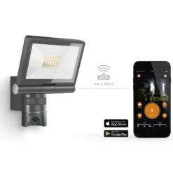 STEINEL Projecteur à Capteur D'extérieur Xled Cam 1 Noir -VerdeLuxe 645e86feed7a57.55038760