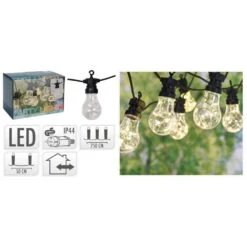 Progarden Ensemble D'éclairage à Led De Fête De Jardin 100 Micro Led