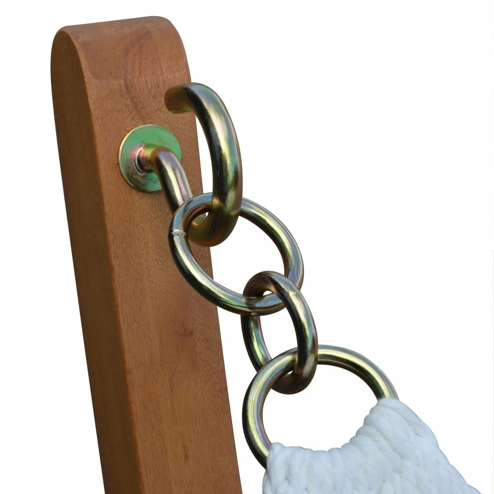 Hamac En Bois - Hamaca - Hamac 317x100cm Avec Toile En Coton 6 Hamac En Bois - Hamaca - Hamac 317x100cm Avec Toile En Coton – Image 4