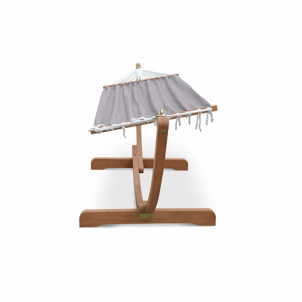 Hamac En Bois - Hamaca - Hamac 317x100cm Avec Toile En Coton 8 Hamac En Bois - Hamaca - Hamac 317x100cm Avec Toile En Coton – Image 6