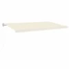 VIDAXL Auvent Rétractable Automatique 600x350 Cm Crème -VerdeLuxe 6467160c5390d7.79742800