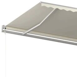 VIDAXL Auvent Rétractable Automatique 600x350 Cm Crème -VerdeLuxe 6467160c56c662.80984077