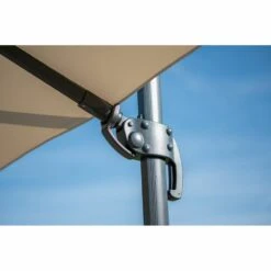 Parasol Déporté Poivre + Dalle Et Housse L400xh272xl300 - Jules - Cezare -VerdeLuxe 646bb5c10be015.40130449