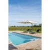 Parasol Déporté Ecru + Dalle Et Housse L400xh272xl300 - Gabin - Cezare -VerdeLuxe 646bb5d1139fb8.78895350