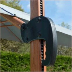 Parasol Déporté Ecru + Dalle Et Housse L400xh272xl300 - Gabin - Cezare -VerdeLuxe 646bb5d11bca53.66411682