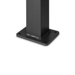 Poteau Aluminium Sur Platine Universel Chapeau Inclus H1,86 M Noir -VerdeLuxe 646e57ff2b6ba6.38422112