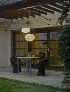 Suspension Petra 40 Ovale 40x29x20cm - Blanc 7 Suspension Petra 40 Ovale 40x29x20cm - Blanc -VerdeLuxe 646fa6783853a8.28817865