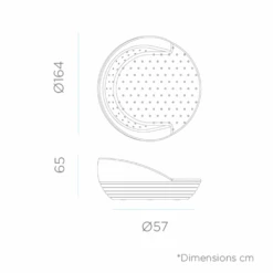 Lit De Jardin Lumineux Formentera Lumière Blanche Froide Par Câble ø164cm -VerdeLuxe 646fad8b75cce7.19021492