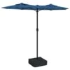 VIDAXL Parasol à Double Tête Avec Led Bleu Azuré 316x240 Cm -VerdeLuxe 6470a72f13c138.94993321