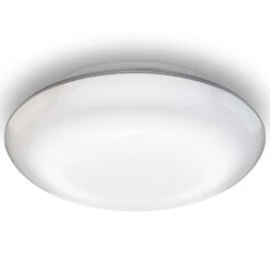 STEINEL Plafonnier à Capteur Dl Vario Quattro Led Ww Argenté 035440