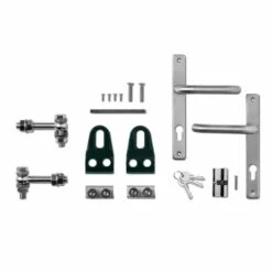 Portillon Barreaudé Acier Galvanisé Passage 1m Vert H 1m50 -VerdeLuxe 64793f52615c07.82645436