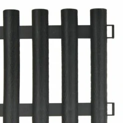 VIDAXL Bordures De Pelouse 17 Pcs Anthracite 1000 Cm Polypropylène -VerdeLuxe 647dd2f08191e0.11562220