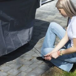 Madison Housse De Meubles D'extérieur 320 X 255 X 70 Cm Gauche Gris -VerdeLuxe 647e2d76b982c7.89734779