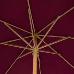 Parasol Droit Tinaei Bordeaux -VerdeLuxe 647f7ca7c837e9.09403420
