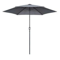 Parasol Droit Inclinable 3m Et 4 Dalles Lestées Aluminium Gris 9 Parasol Droit Inclinable 3m Et 4 Dalles Lestées Aluminium Gris -VerdeLuxe 6480223dc93018.07366123