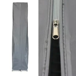 Chauffage D'extérieur Avec Sa Housse Intégrale - Arctic 13kw Gris Clair - Parasol Chauffant Gaz Pyramide. Chauffage De Terrasse -VerdeLuxe 6482c400f19873.07645032