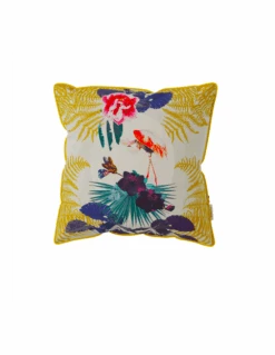 Coussin Signature 45x45cm (black Orchid Leaf)