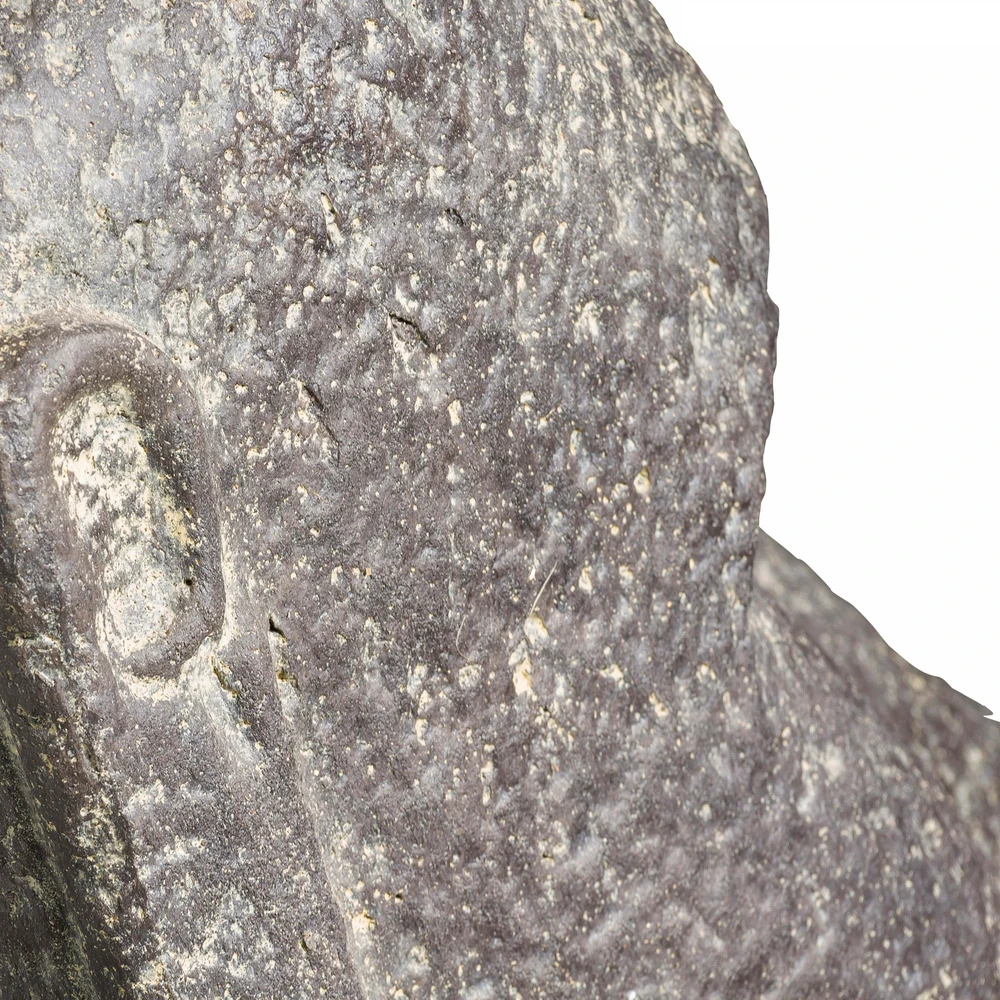 Statue De Jardin île De Pâques En Pierre Naturelle Gris 7 Statue De Jardin île De Pâques En Pierre Naturelle Gris – Image 5