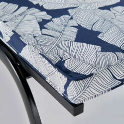 Lot De 2 Coussins Bain De Soleil Polyester Bleu 186x60x5 Cm -VerdeLuxe 64886575a38ee5.36176020