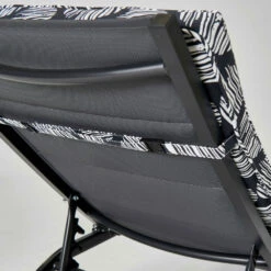 Coussin Pour Bain De Soleil Noir Et Blanc 186 X 60 X 5cm -VerdeLuxe 64886579abde33.20683125