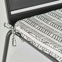 Lot De 4 Galettes De Chaise Polyester Tempu 40x40x3 Cm -VerdeLuxe 648865820f8181.86452946