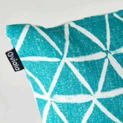 Lot De 2 Coussins Carrés Polyester Lagune 45x45x8 Cm -VerdeLuxe 648865a501c3d5.84236802