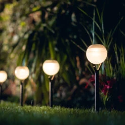 Solar Peaky Ball - Pack De 4 Lampes -VerdeLuxe 648b3cb6ea87b7.25558173