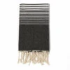 Fouta En Coton Miami 100x200cm Bleu Marine -VerdeLuxe 648b51cf5934e5.72184113