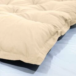 Futon Xxl - Matelas De Sol 195x100cm - Beige -VerdeLuxe 648b51d4a31267.45255651