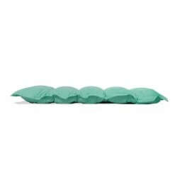 Coussin Capitonné Confort Intérieur Extérieur 120x60cm - Vert Mint -VerdeLuxe 648b5534c165d9.31661427