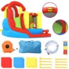 Happy Hop Château Gonflable Avec Toboggan Et Piscine 280x319x211 Cm 2 Happy Hop Château Gonflable Avec Toboggan Et Piscine 280x319x211 Cm -VerdeLuxe 648c4457cc3081.01782530