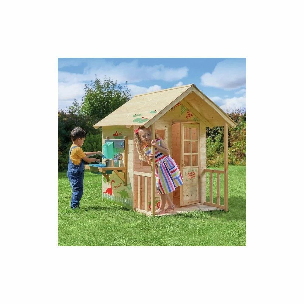 Maisonnette Enfant En Bois Avec Cuisine Extérieure Cottage 4 Maisonnette Enfant En Bois Avec Cuisine Extérieure Cottage – Image 2