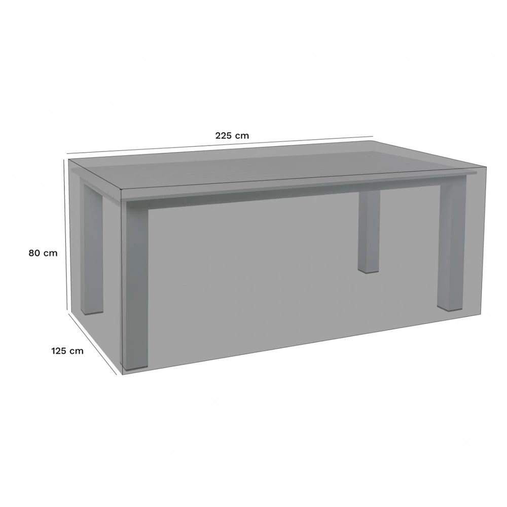 Housse De Protection Table Rectangulaire Imperméable Et Résistante Aux UV En Polyester Bleu Marine - 245x125x80cm 3 Housse De Protection Table Rectangulaire Imperméable Et Résistante Aux UV En Polyester Bleu Marine - 245x125x80cm