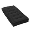 Coussin Palette 60x120 Cm Uni Paletis Noir Coton -VerdeLuxe 649481b9031852.47306973