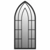 VIDAXL Miroir De Jardin Noir 100x45 Cm Fer Pour Utilisation Extérieure 1 VIDAXL Miroir De Jardin Noir 100x45 Cm Fer Pour Utilisation Extérieure -VerdeLuxe 6494a15adb5cb8.18657905