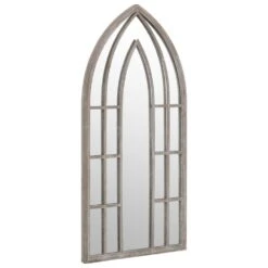 VIDAXL Miroir De Jardin Sable 70x30 Cm Fer Pour Utilisation Extérieure -VerdeLuxe 6494a16cea5711.33167621