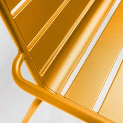 Banc De Jardin En Métal Jaune -VerdeLuxe 6494abd2eaf6e5.36128986