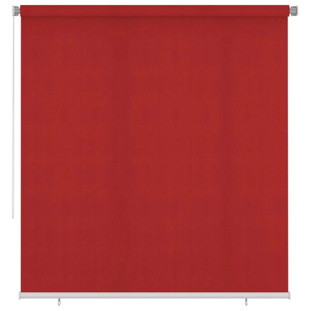 VIDAXL Store Roulant D'extérieur 220x230 Cm Rouge 4 VIDAXL Store Roulant D'extérieur 220x230 Cm Rouge – Image 2